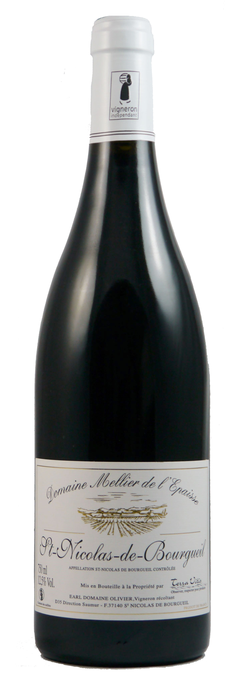 St Nicolas de Bourgueil AOP - Domaine Mellier de l'Epaisse - Olivier