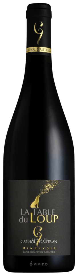 Minervois AOP - Domaine Cailhol Gautran - La Table du Loup