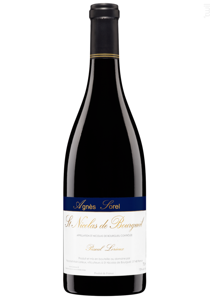 St Nicolas de Bourgueil AOP - Agnès Sorel - A & P Lorieux